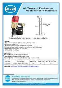 Pneumatic Nailer PRO-PN38130