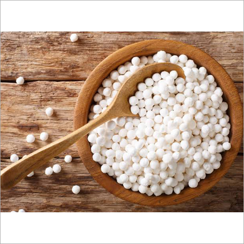 Natural Sabudana - Granular, White Color, High Purity (As Per Requirement Kg) | Highly Nutritive, Easy to Digest, Freshly Packaged