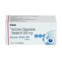Aciclovir Dispersible Tablet - Antiviral Formula for Herpes & Chickenpox Treatment | Strong Fermentation Smell, 2-Year Shelf Life, Store in Dry Place