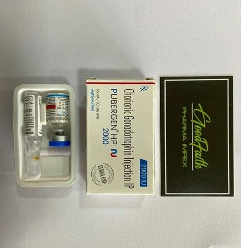 Pubergen 2000 Iu Chorionic Gonadotropin Injection Ingredients: Bupivacaine