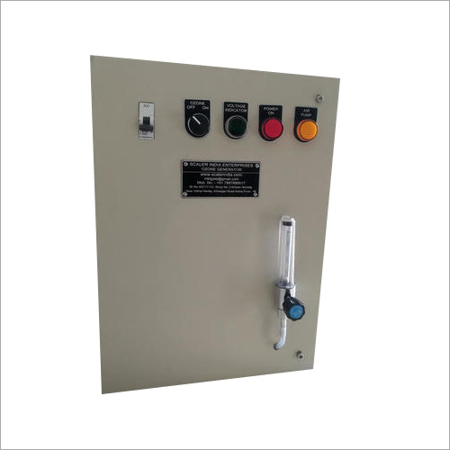 Aquaculture Ozone Generator - Stainless Steel 460x380x230 cm Ivory White | 20 gm/hr Ozone Output Automatic Operation 500 mA Power 1 Year Warranty
