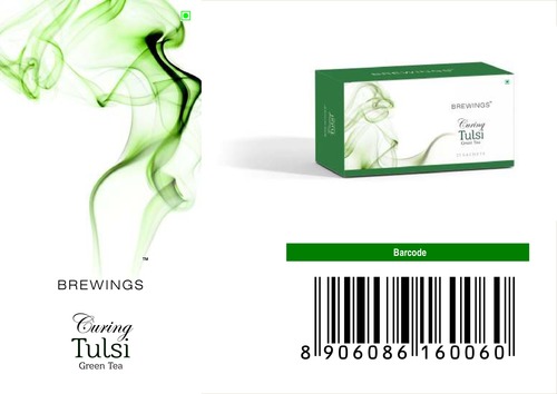 TULSI GREEN TEA-CURING