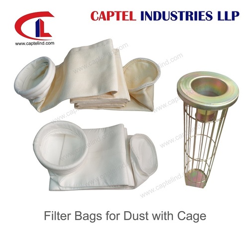 Filter Bags for Dust with Cage By CAPTEL INDUSTRIES LLP