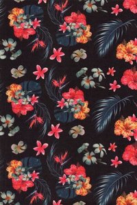 As Required Multi Colour Floral Artificial Leather
