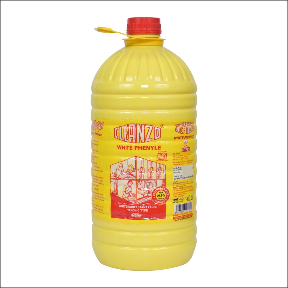 Cleanzo White Phenyl - Shelf Life: 24 Months