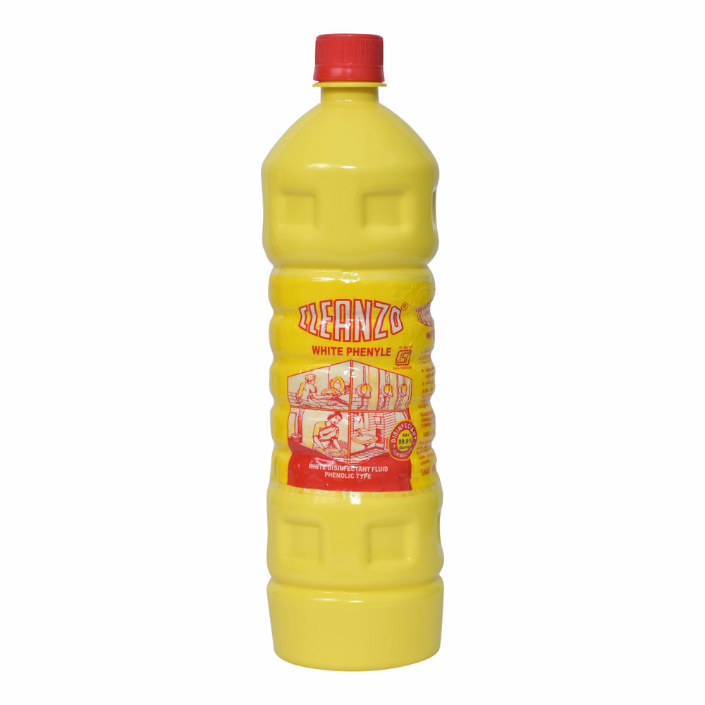 White Phenyl Disinfectant - Powerful Germ-killing Agent | Ideal For Floors, Toilets & Surfaces, 24-month Shelf Life, Pleasant Pine Oil Scent