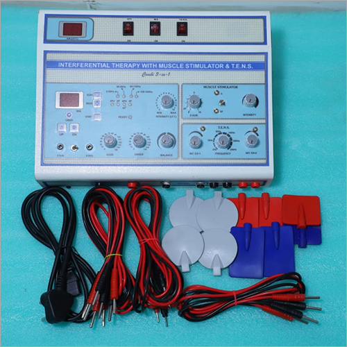 Physiotherapy Machine Electrotherapy Ift, Ms, Tens (Manual) Combo For All Pain Relief Device