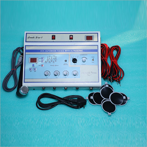 4 Channel Automode T.E.N.S Machine With Ultrasonic