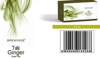 Tulsi Ginger Green Tea - 42.5 Grams Instant Blend | No Sugar, Sweet Taste, Antioxidant-rich, Health-boosting Ingredients
