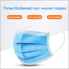 Three Thickened Non Woven Masks
