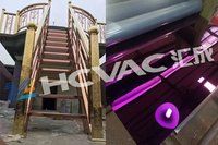 HCVAC Furniture Metal Parts, Elevator Stainless Steel Sheet PVD Titanium Coating Machine