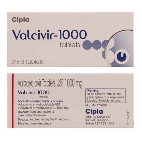 Valcivir Valacyclovir Hydrochloride Tablets