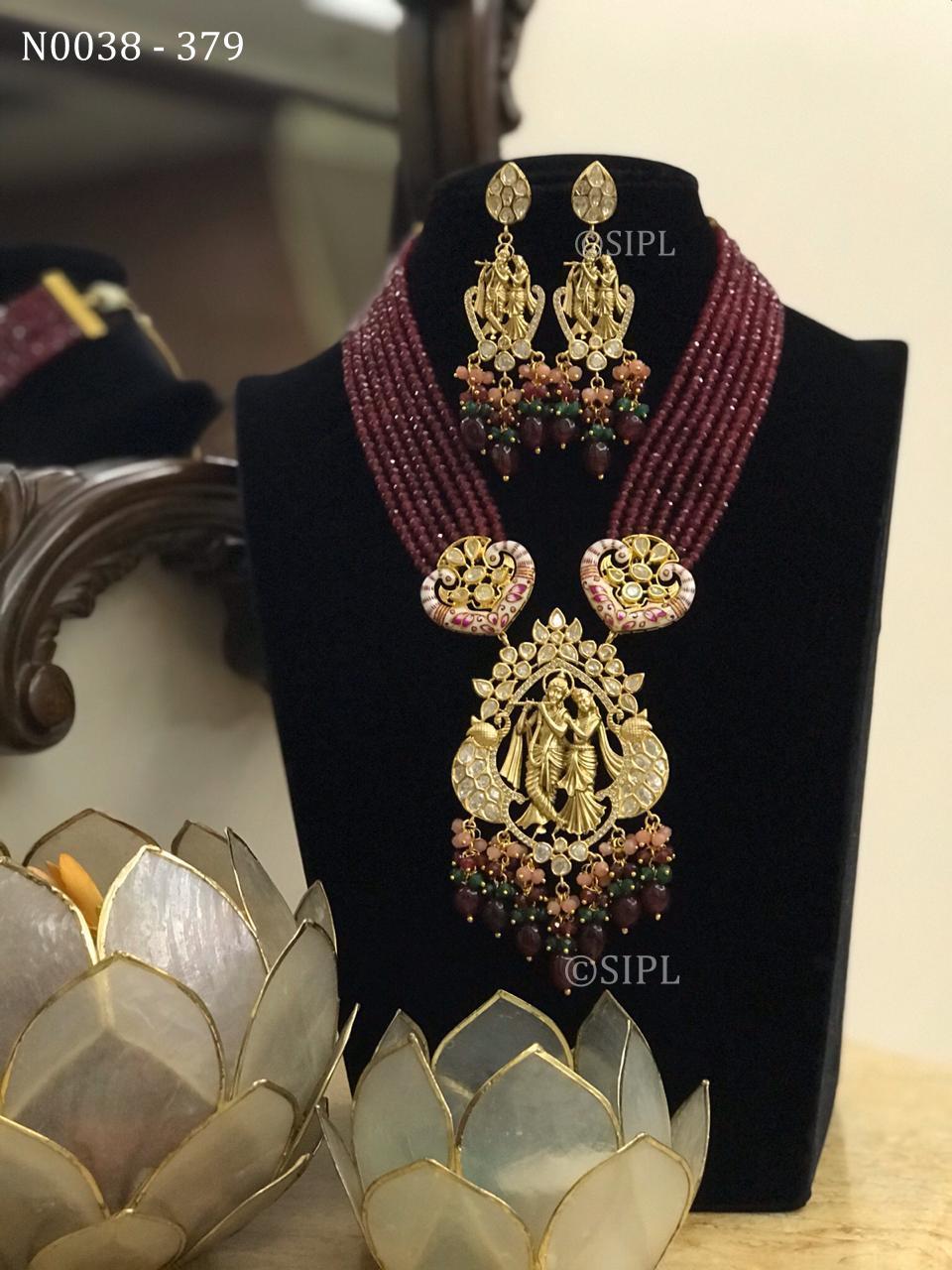Lord Radha Krishan Temple Jewellery
