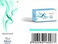 Cool Mint Green Tea - 32.5 Grams | Solid Extract, Strong Taste, Health Tea With Antioxidants