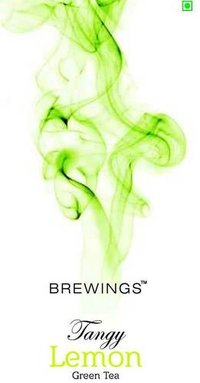 Tangy Lemon Green Tea - 32.5g Bagged Health Tea | Strong Flavor, Antioxidants, No Sugar, Blended Darjeeling Extract