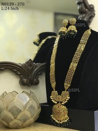 Southern Design Diamond Long Necklace set