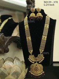 Southern Design Diamond Long Necklace set