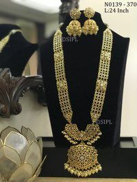 Southern Design Diamond Long Necklace set