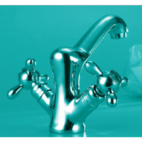 Twister Central Hole Basin Mixer 