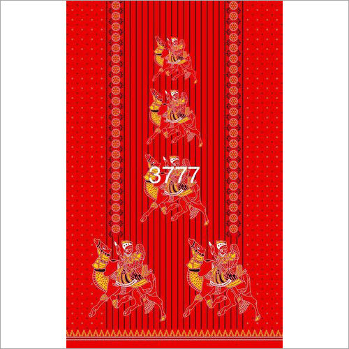 Printed Gujri Nighty Fabric