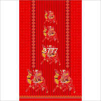 Printed Gujri Nighty Fabric
