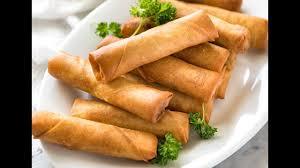 Spring Roll Texture: Frozen