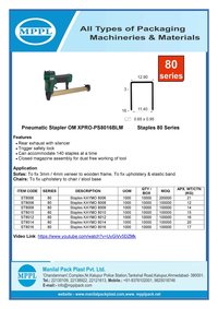 Pneumatic Stapler OM XPRO-PS8016BLM