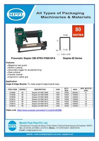 Pneumatic Stapler OM XPRO-PS8016FA