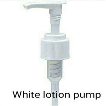 White Lotion Pump