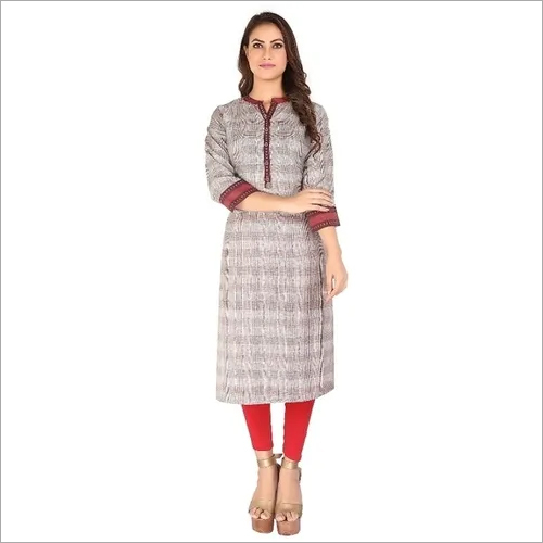Printed Rayon Kurti