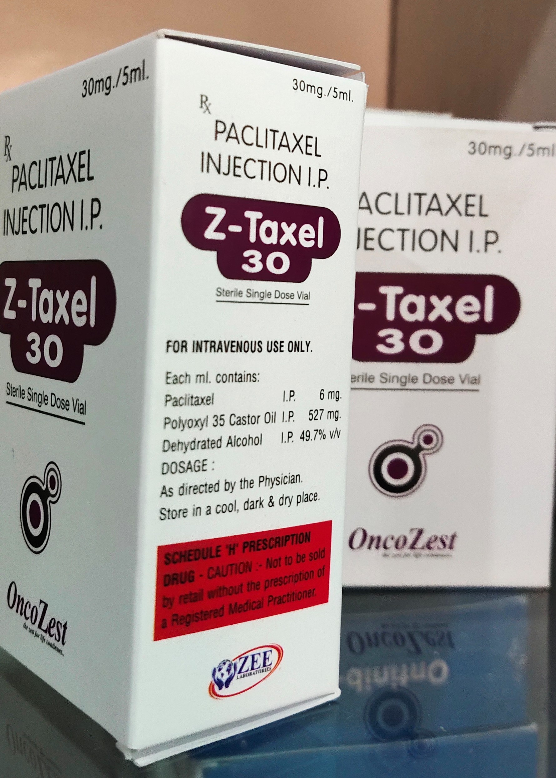 Z -Taxel 30 Paclitaxel Injection I.P