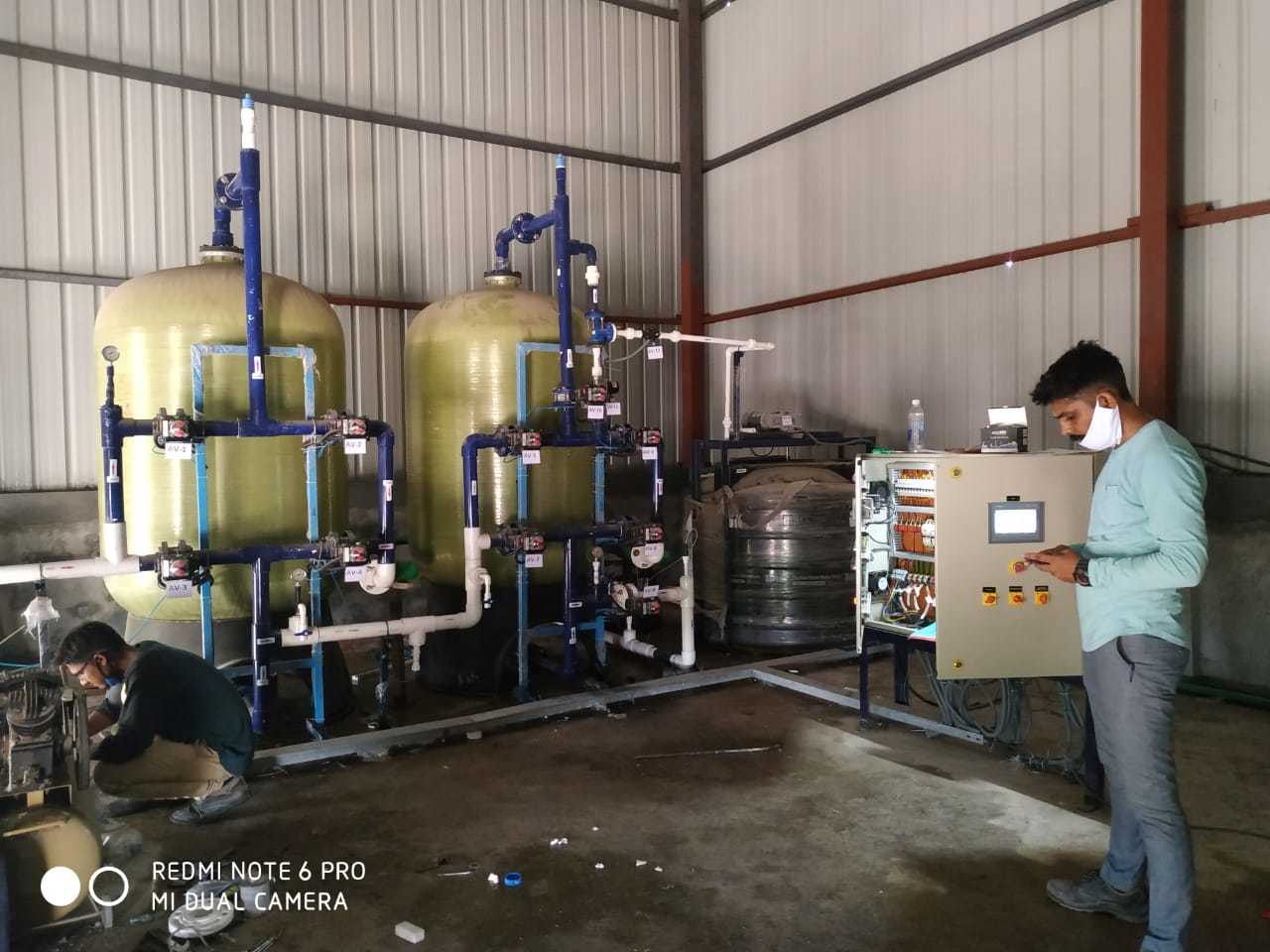 Softener plant