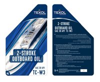 1a. Texol Outboard Oil Sae 30 Api Tc-w3 - 4 Ltr