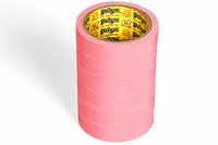 Pink Rayon Tapes - Rubber Based Adhesive, Water Resistant, High Tensile Strength, Easy to Tear