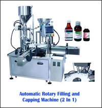 Fully Automatic Filling And Capping Machine For Small Bottles
