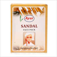 Sandal Face Pack - Sandalwood, Multani Mitti, Kaolin & Calamine Powders | Soothes Sunburns, Cures Inflammations, Improves Complexion