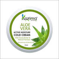 Aloe Vera Cold Cream - 125ml Jar | Pure Aloe Vera Pulp, Rich Creamy Formula, Hydrating Natural Extracts