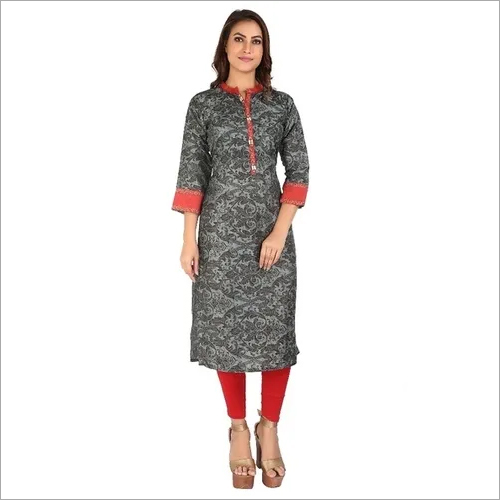 Rayon Printed Kurti