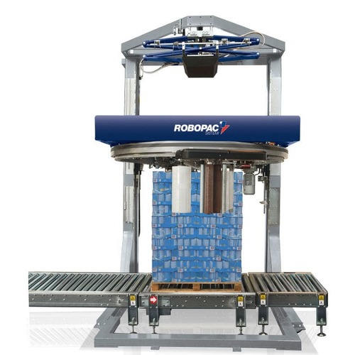 Rotating Ring Pallet Stretch Wrapping Machine
