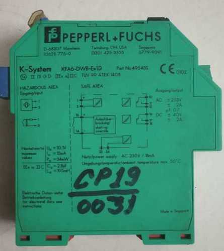 PEPPERL+FUCHS  Rotation speed monitor  49543s