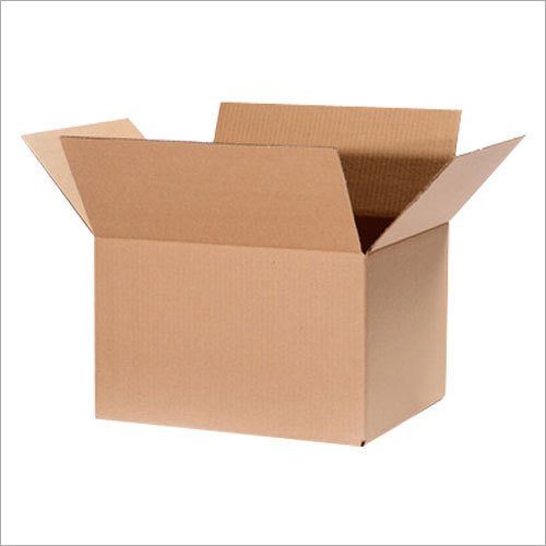Brown Plain Corrugated Shipping Box