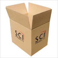 3 Ply Printed Corrugated Box - 4-6 Mm Thickness | Crafted From Durable Kraft Paper, Customizable Size, Color, And Shape For Electronic Use