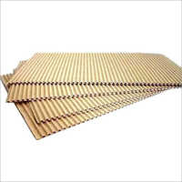 Brown Corrugated Packaging Sheet - Hardness: Hard