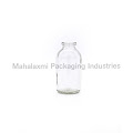 Transparent Milk Glass Bottle