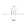 300 ml Square Milk Glass Bottle