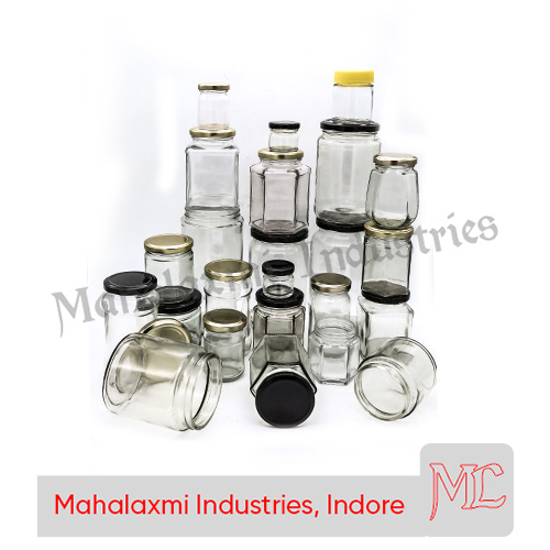 Salsa Glass Jar - Color: Transparent