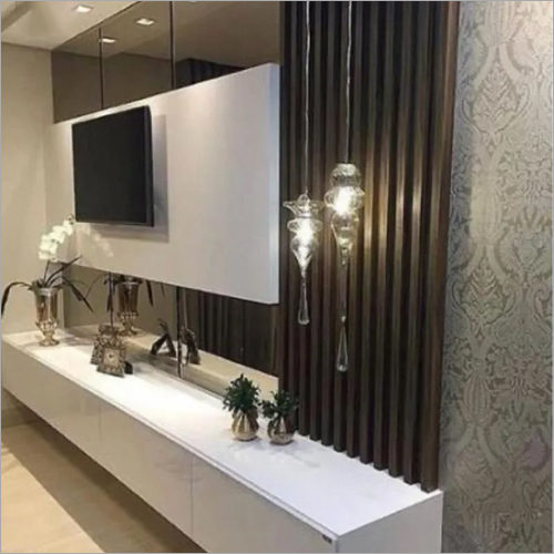 White TV Unit