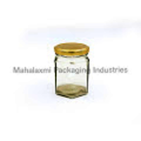 200 Ml Hexa Glass Jar