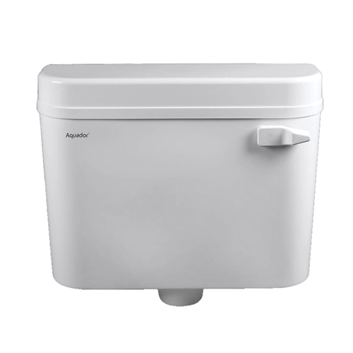 Style Side Push Flushing Cistern - Color: White