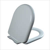 Casa Series Plastic Commode Seat Cover - Pvc, 353 X 410 X 280 X 220 Mm, White | Glossy Surface, Effortless Installation, Robust Design